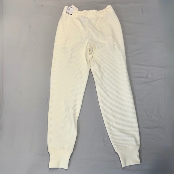DSG Women's Everyday High Rise Ottoman Jogger Sweatpants Light Cream XS NEW - Picture 2 of 9